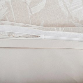 Alabama bézs színű jacquard ágynemű, 140 x 200 cm, 70 x 90 cm