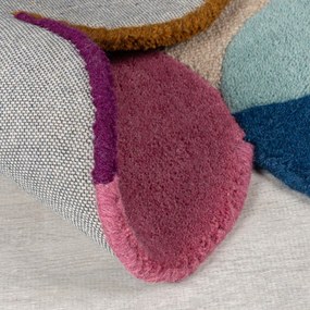 Bézs kézi szövésű gyapjú szőnyeg 120x170 cm Mia Textured Scallop – Flair Rugs