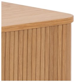 Natúr színű TV-állvány tölgyfa dekorral 140x45 cm Langley – Actona