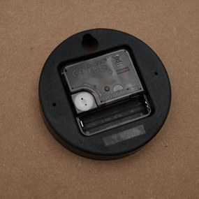 sárga falióra világító óramutatókkal és órajelzőkkel Ø30 cm