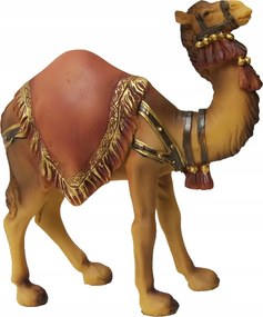 Aranyos Teve betlehem dekorációhoz- 12,8cm magas *9-11cm magas figurákhoz*