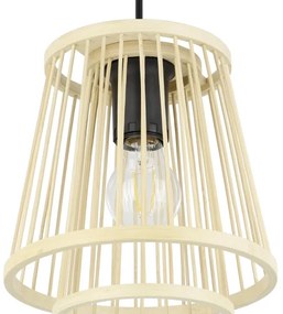 Eglo 43853 - Csillár zsinóron HYKEHAM 3xE27/40W/230V