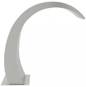 304-es rozsdamentes acél medenceszökőkút LED-ekkel 22x60x70 cm