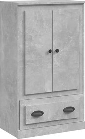 vidaXL betonszürke szerelt fa magasszekrény 60x35,5x103,5 cm