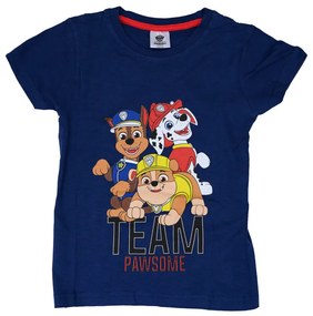 Gyermek póló 2 db PAW PATROL kék/szürke - különböző méretekben Méret: 110 - 116