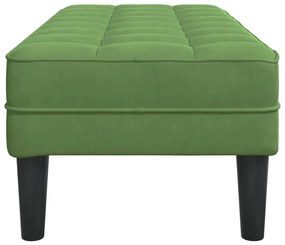 Pad Zöld 113x57x39 cm Velúr