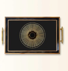 Üveg tálca, 38×24 cm – TPA9878