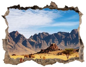 Lyuk 3d fali matrica Rocks namíbia nd-k-5022604