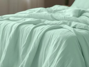 Musselin ágynemű MUSSARI mentás Ágyneműhuzat mérete: 70 x 90 cm | 140 x 200 cm