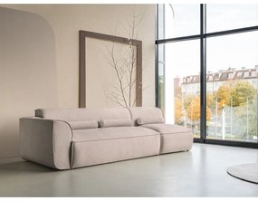 Bézs moduláris heverő (bal oldali) Flex Felix – Miuform