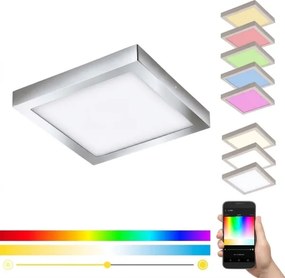Eglo 98561 - LED RGBW, fényerőszabályozható mennyezeti lámpa FUEVA-C LED/21W/230V BT IP44