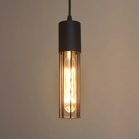 Csillár zsinóron MELODY 2xE27/15W/230V fekete