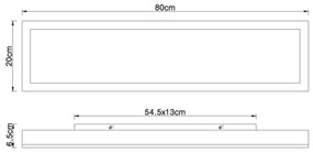 Globo 416080WD4 - LED Mennyezeti lámpa DORO LED/24W/230V
