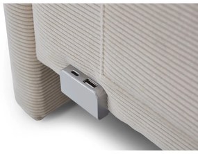 Bézs ágyneműtartós gyerekágy 90x200 cm Cool – Meise Möbel