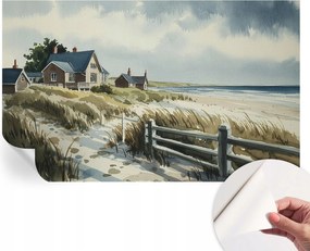 Öntapadós Dekoratív Fotótapéta Hálószobába Strand dűnék 416x254 cm