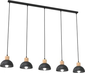 Emibig modern függeszték seco fekete emi1393/5