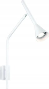 Aca Lighting fali lámpa 1XGU10 Clouzot fehér fém IP20 40X52X8CM YL228