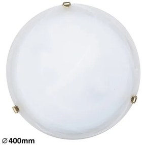 RÁBALUX 3301 ALABASTRO Ufo Lámpa Fehér Alabástrom Üveg E27 IP20