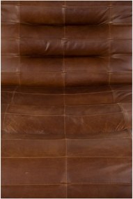 Barna bőr fotel Wyatt – Dutchbone