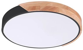 Rabalux 3528 - LED mennyezeti lámpatest MAPLE LED/24W/230V fekete