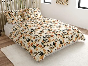 Pamut ágyneműhuzat AUTUMN VILLAGE színes Ágyneműhuzat mérete: 70 x 90 cm | 140 x 200 cm