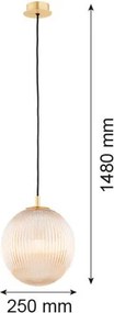 Argon PALOMA 8515 Függőlámpa 1x15W/E27 IP20