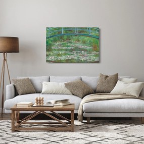 Kép - Claude Monet, The Japanese Footbridge, reprodukciók (90x60 cm)