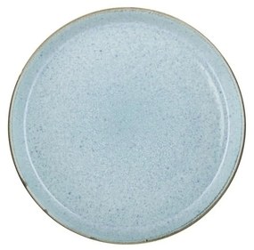 Mensa halványkék agyagkerámia tányér, átmérő 27 cm - Bitz