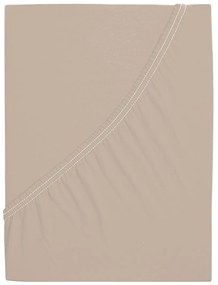 4Home Mako jersey lepedő kávé, 90 x 200 cm