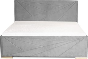 ROSI ágy 160x200 cm Sötétkék Matraccal