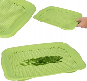 Csepegtető tálca vágódeszka zöld 2in1