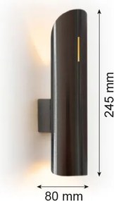 Argon AKRON PLUS 7232 Fali lámpa 2x6W(Max)/G9 IP20