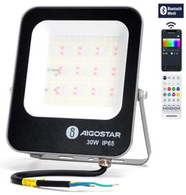 Bluetooth MESH intelligens reflektor RGBW 30W