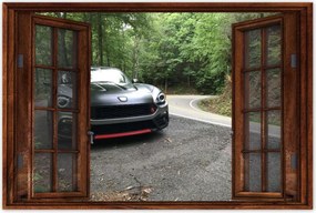 Poszterek 120x80 Fiat 124 Spider Abarth