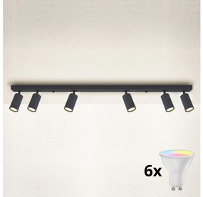 Brilagi - LED dimmelhető spotlámpa SELE 6xGU10/6,5W/230V antracit