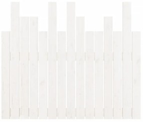 fehér tömör fenyőfa fali fejtámla 95,5 x 3 x 80 cm