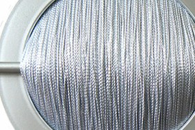 Kész Spagetti Függöny 100 x 200 Zsinór Spagetti Ezüst