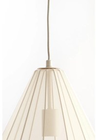 Bézs függőlámpa üveg búrával ø 28 cm Itela – Light &amp; Living