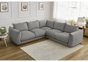 Szürke sarokkanapé Ernest – Bobochic Paris