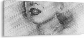 Kép - Marilyn Monroe portréja (120x50 cm)