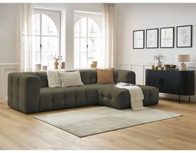 Zöld sarokkanapé (jobb oldali) Cloud – Bobochic Paris