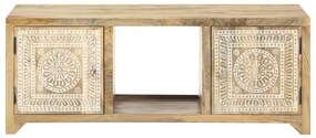 Tömör mangófa dohányzóasztal 90 x 50 x 35 cm