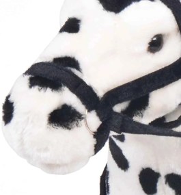 fekete-fehér álló ló plüssjáték XXL