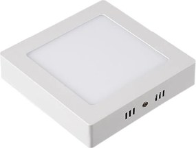 Falra szerelhető Led panel 12W Plafon lámpatest négyzet