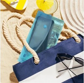 Irattartó tasak, DL, patentos, RAPESCO Eco GRS Recycled, áttetsző vegyes színek (IR1844)