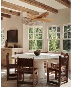 Immax 08266L - Csillár zsinóron MARIPOSA 1xE27/40W/230V átm. 80 cm juta