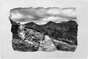 Poszterek 120x80 Tátra Lengyel hegyek Kilátás