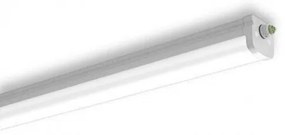 LED lámpatest , 52W , 150 cm , kompakt armatúra , por- és páravédett , IP65 , sorolható , 127 lm/W , természetes fehér , vészvilágítás meghajtóval , Tungsram