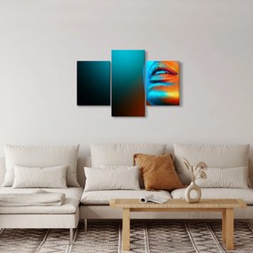 Kép - Csillogó arc (90x60 cm)