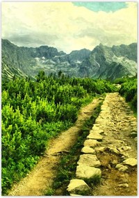 Poszterek 70x100 Napsütéses nap a Tátrában